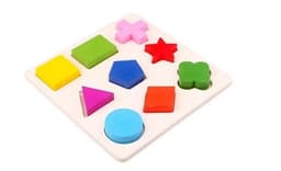 image-Xundai Wooden Shape Puzzle Building Blocks - Kids 4-6