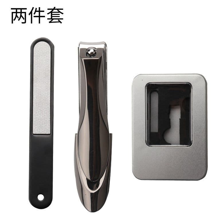 image-Dead Skin Scissors Nail Clippers - Large Adult Anti-Splash