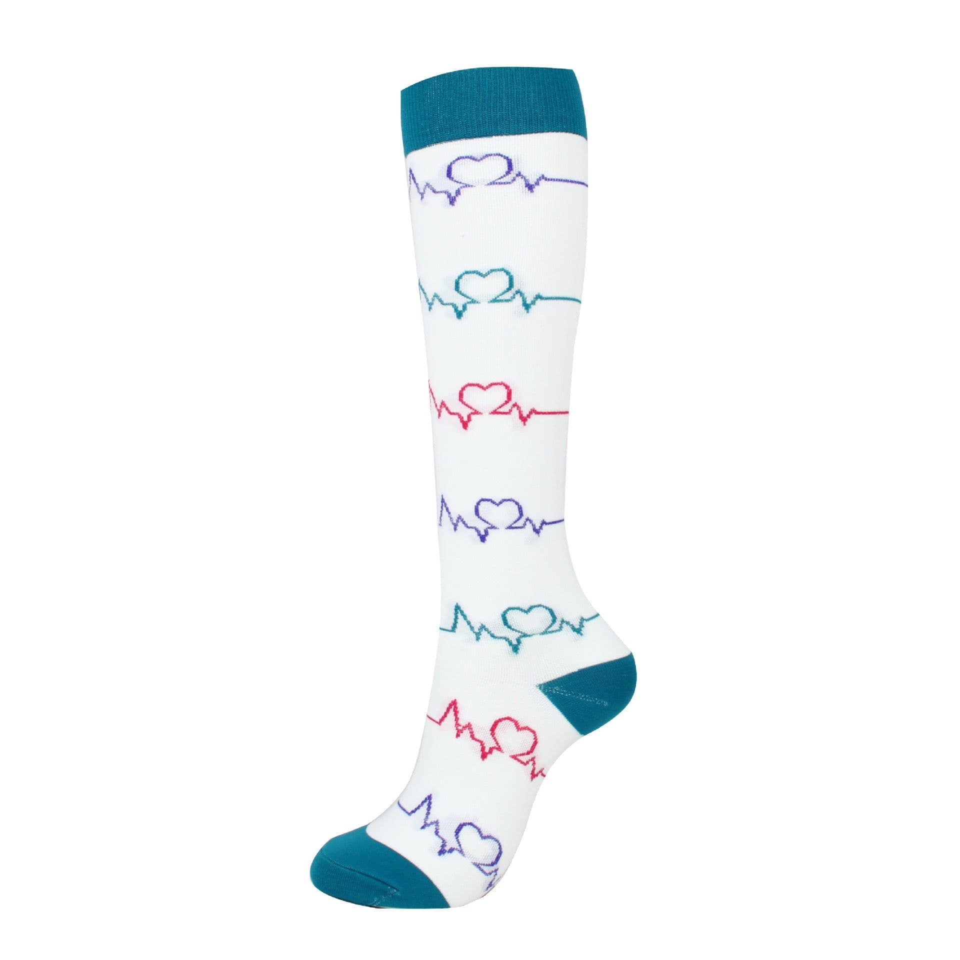 image-Cross-border leisure outdoor sports compression socks Amazon sports stockings elastic socks wholesale