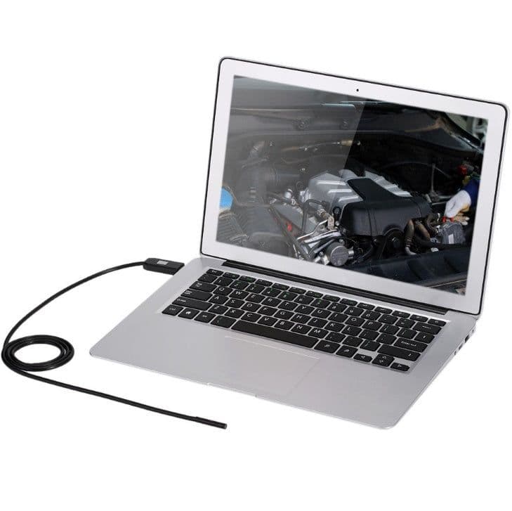 image-OWSOO 6 LED 7MM USB Endoscope Camera 5M Waterproof USB Wire Snake Tube Inspection Borescope For OTG Compatible Android Phones
