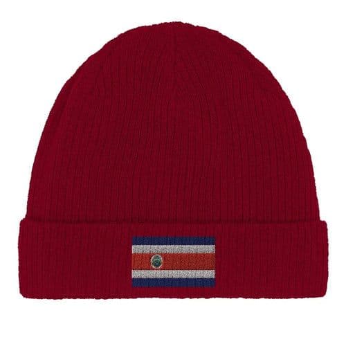 image-Bonnet en coton Drapeau du Costa Rica