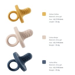 image-Silicone Teether Chew