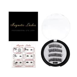 image-Natural Magnetic False Eyelashes Set - Waterproof 4pc