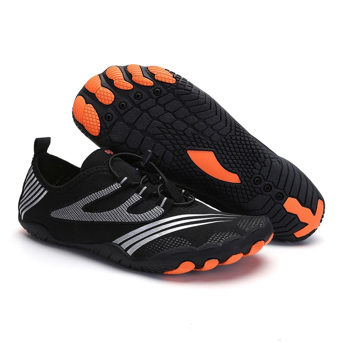 image-Water Shoes - Unisex Quick-Dry Non-Slip Beach Diving Shoes