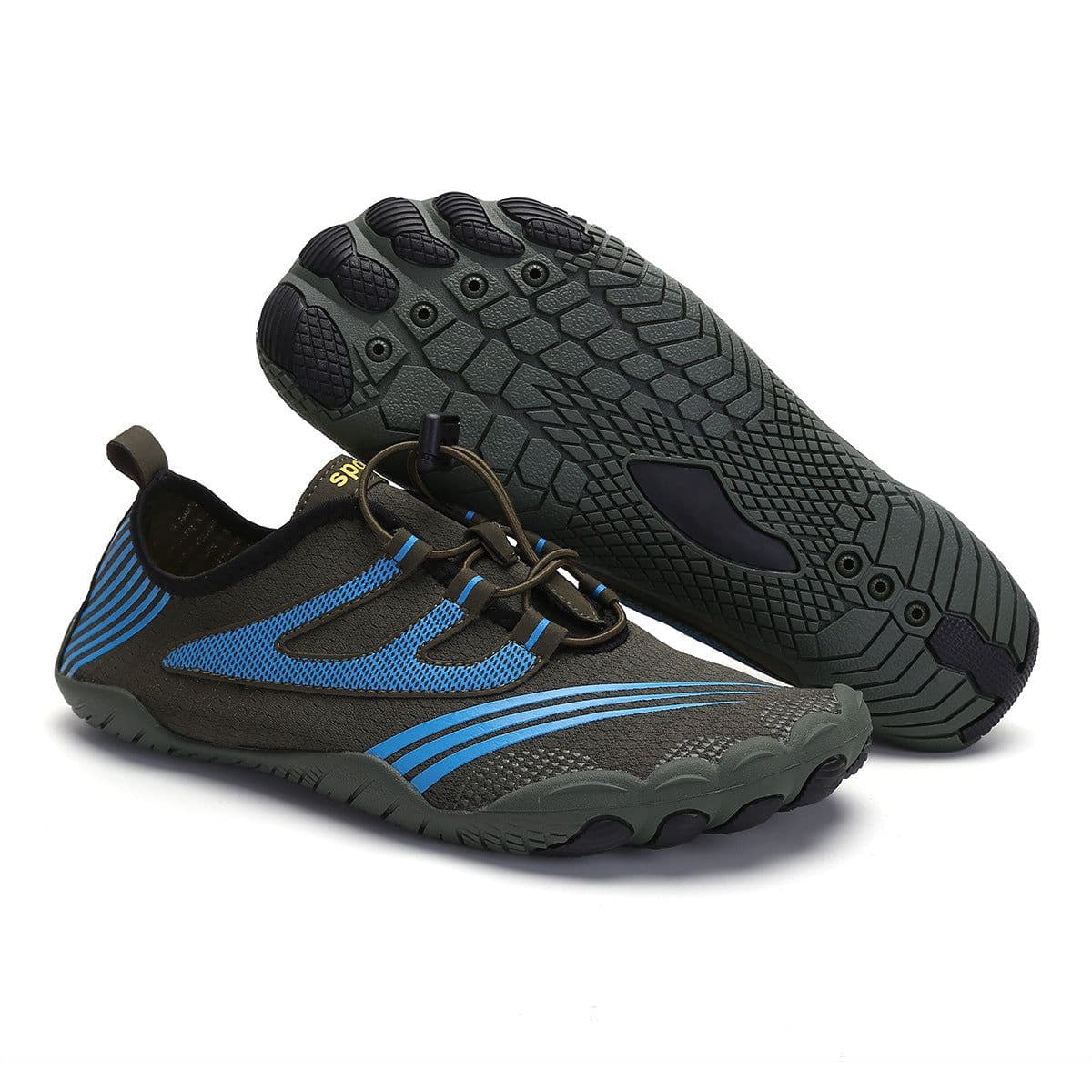 image-Water Shoes - Unisex Quick-Dry Non-Slip Beach Diving Shoes