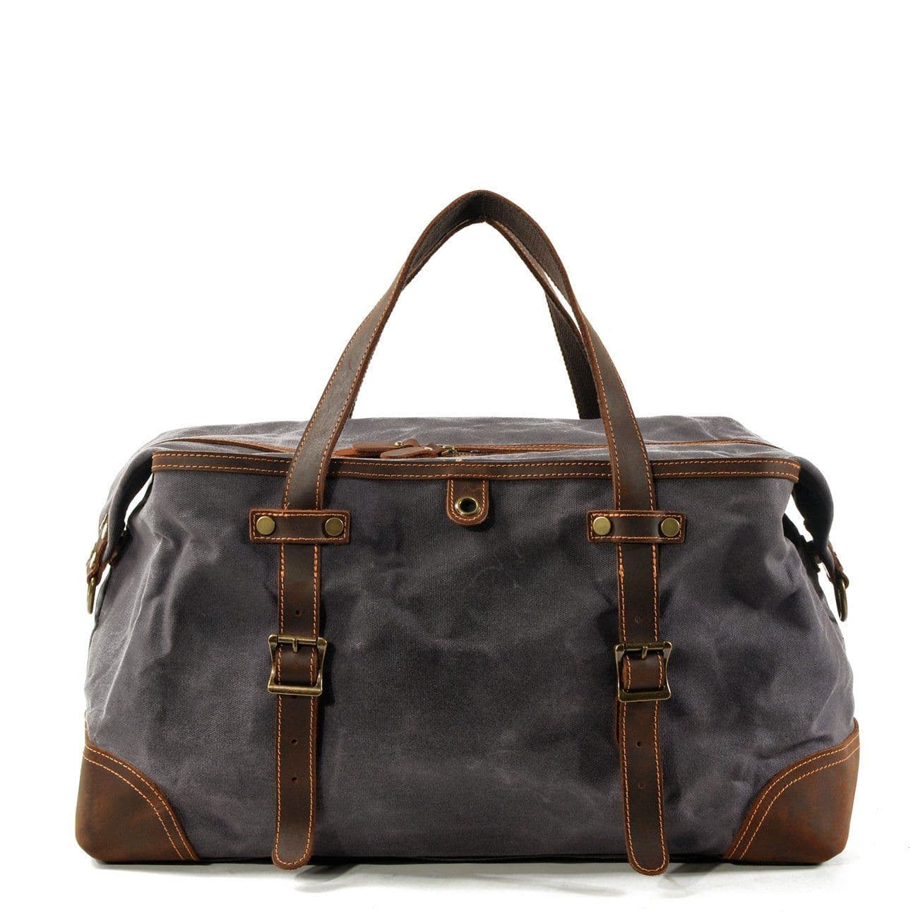 image-High Quality Large Canvas Outdoor Fitness Duffel Bag