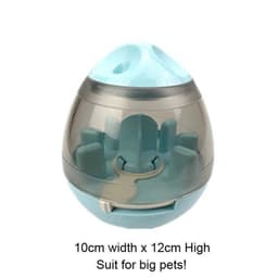 image-Interactive Cat IQ Treat Ball Toy Smarter Pet Toys Food Ball Food Dispenser For Cats Playing Training
