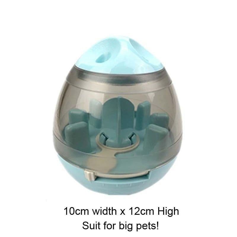 image-Interactive Cat IQ Treat Ball Toy Smarter Pet Toys Food Ball Food Dispenser For Cats Playing Training