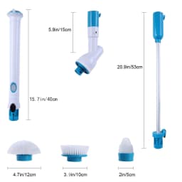 image-Turbo Scrub Electric Cleaning Brush - Wireless