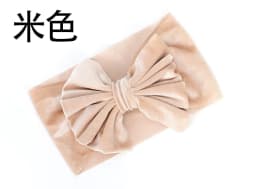 image-Yunsen Bow Headband - Gold Velvet Rose Red
