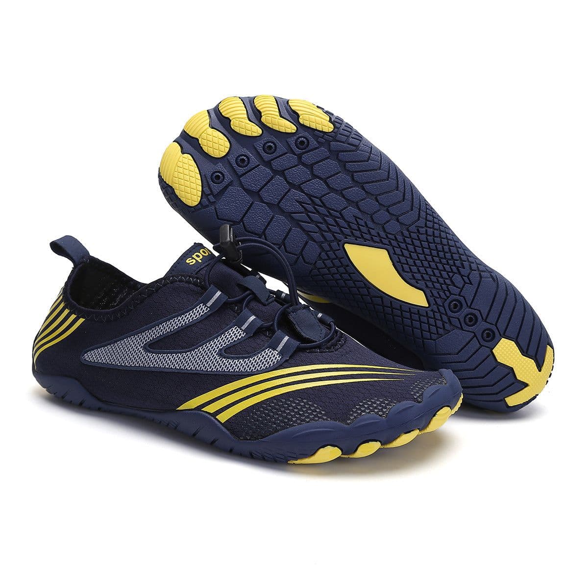 image-Water Shoes - Unisex Quick-Dry Non-Slip Beach Diving Shoes