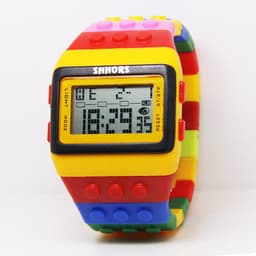image-LED Colorful Candy Watch - Unisex Sports Rainbow