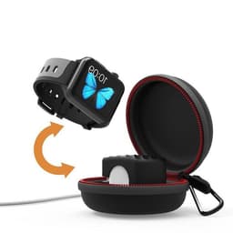 image-Tim EVA Watch Storage Bag - Black 5.3x9.7cm