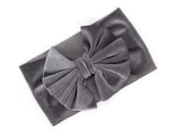 image-Yunsen Bow Headband - Gold Velvet Rose Red