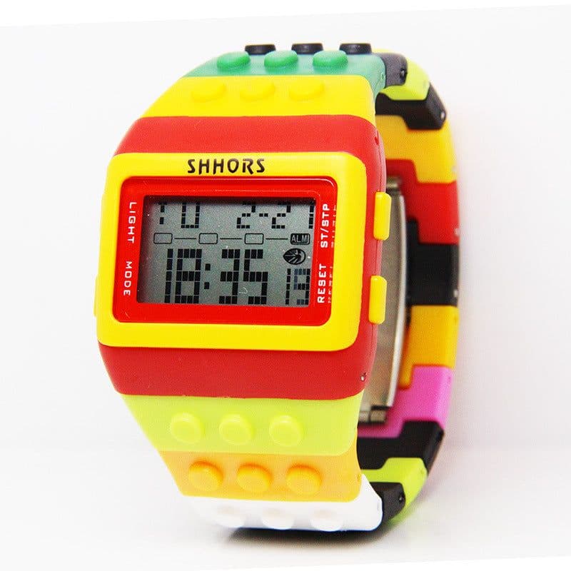 image-LED Colorful Candy Watch - Unisex Sports Rainbow