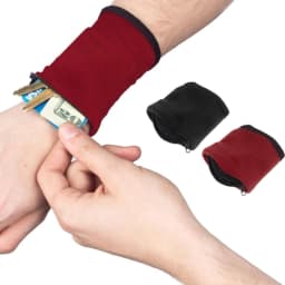 image-Wrist Wallet Pouch Fitness Band Wristbands Travel Cycling Sport Wallet Hiking Accessiories High Quality