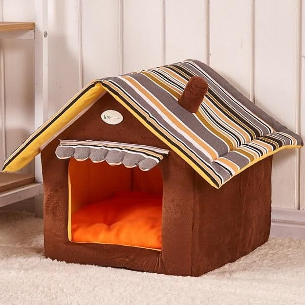 image-Super Soft Kennel detachable and washable pet bed, kennel, kennel, dog