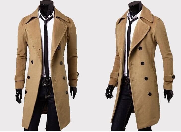 image-Mens Designer Clothing Trench Coats Free Shipping Winter Fashion
