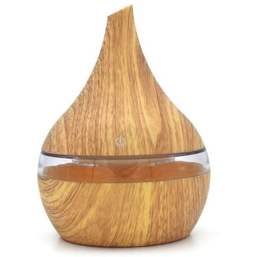 image-New USB Electric Aroma Diffuser Led Wood Air Humidifier Essential Oil