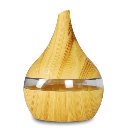 image-New USB Electric Aroma Diffuser Led Wood Air Humidifier Essential Oil