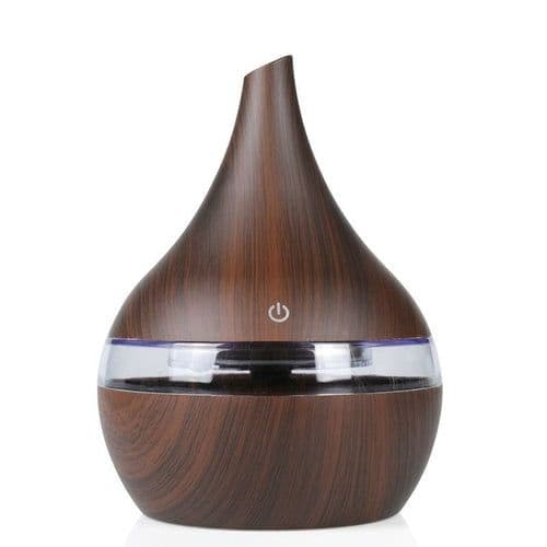 image-New USB Electric Aroma Diffuser Led Wood Air Humidifier Essential Oil