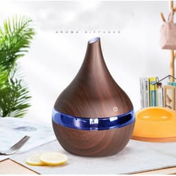 image-New USB Electric Aroma Diffuser Led Wood Air Humidifier Essential Oil
