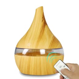 image-New USB Electric Aroma Diffuser Led Wood Air Humidifier Essential Oil