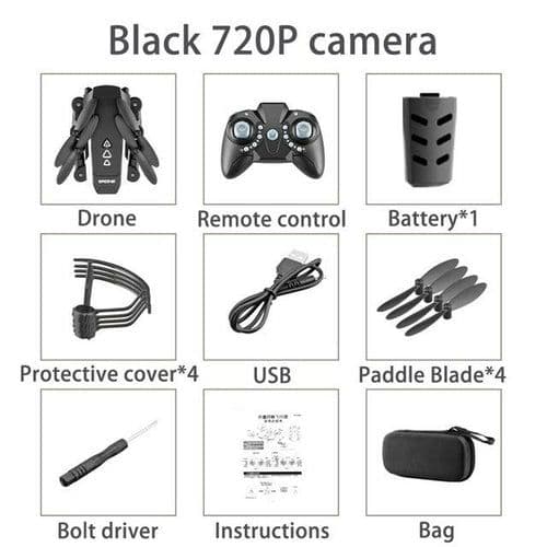 image-KK8 4K HD WIFI FPV Foldable Mini Drone Toy, Take Photo by Gesture,