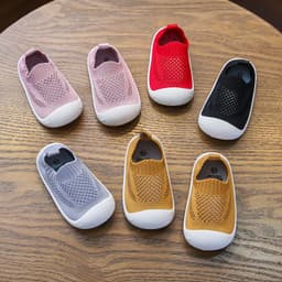 image-Hanny Bear Toddler Shoes - Gray Mesh Low Cut