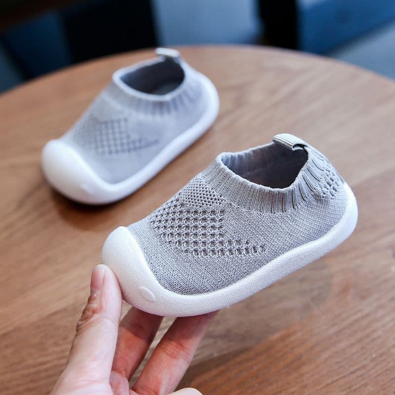 image-Hanny Bear Toddler Shoes - Gray Mesh Low Cut