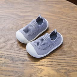 image-Hanny Bear Toddler Shoes - Gray Mesh Low Cut