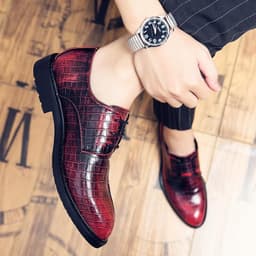image-2020 of the New Cross-Border Fall 2020) New Mens Leather Shoes