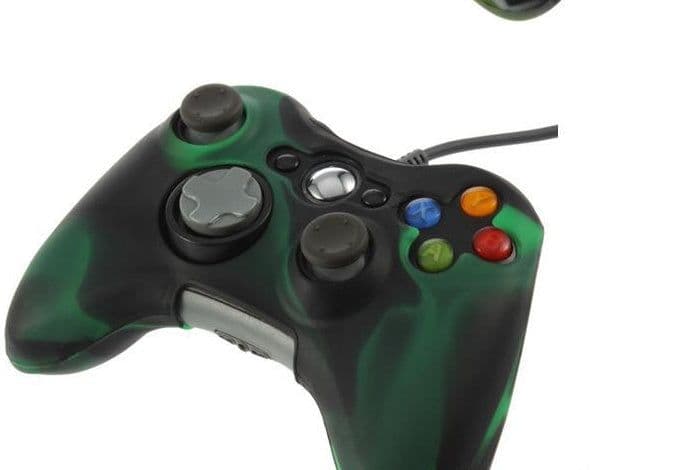 image-Camouflage Silicone Case Handle Cover Wireless Wired Handle Silicone Case