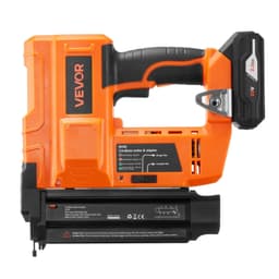 image-VEVOR Cordless Brad Nailer, 18 Gauge, 20V Battery Powered Nail Gun, with 500 pcs Nails, 2.0 Ah Li-ion Battery and Charger, Adjustable Nailing Depth, for Home Improvement, Woodworking, DIY Project