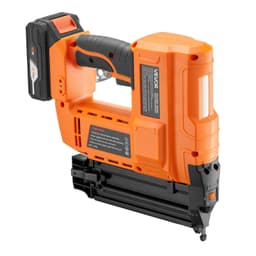 image-VEVOR Cordless Brad Nailer, 18 Gauge, 20V Battery Powered Nail Gun, with 500 pcs Nails, 2.0 Ah Li-ion Battery and Charger, Adjustable Nailing Depth, for Home Improvement, Woodworking, DIY Project