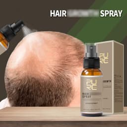 image-PURC Manufacturer Hair Care Essence Spray 30 Days Soft Nourishment Strong Black Hair Scalp Care Essence