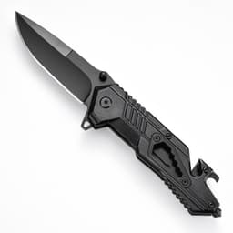 image-Folding Pocket Knife Survival Tactical Knife Stainless Steel Outdoor