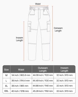 image-VEVOR FR Pants for Men, 9 oz 100% Cotton, Flame-Resistant Cargo Pants with Multi-Pockets and Elastic Waist, Reinforced Tear-proof Stitching, Ideal for Welding Work and Casual Wear, L Size, Dark Blue