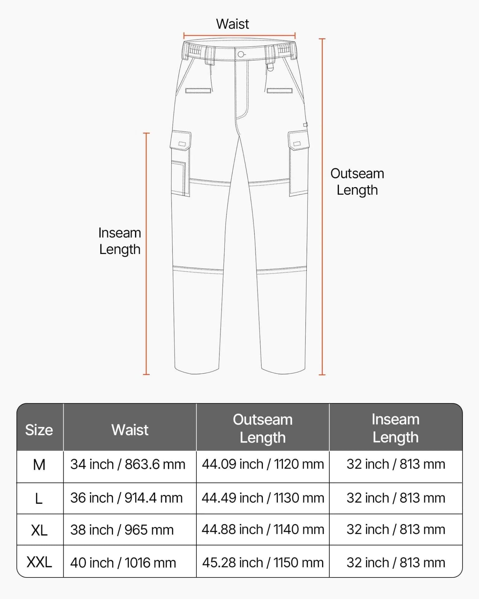 image-VEVOR FR Pants for Men, 9 oz 100% Cotton, Flame-Resistant Cargo Pants with Multi-Pockets and Elastic Waist, Reinforced Tear-proof Stitching, Ideal for Welding Work and Casual Wear, L Size, Dark Blue