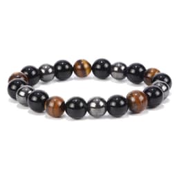 image-New High Quality Tiger Eye Stone Bracelet Bracelet 10 Mm Jewelry Hand