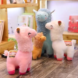 image-Alpaca Llama Plush Toy Doll Animal Stuffed Animal Dolls