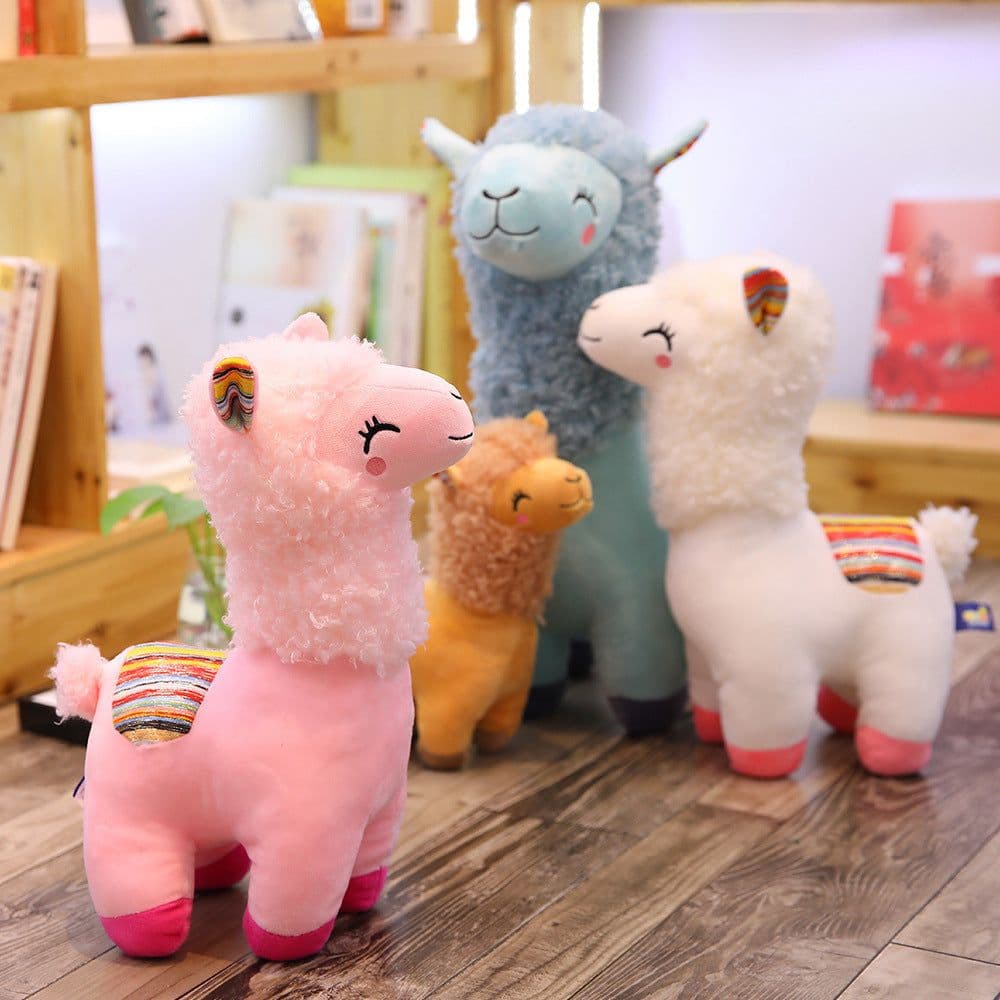 image-Alpaca Llama Plush Toy Doll Animal Stuffed Animal Dolls