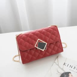 image-Ladies rhombic chain shoulder bag personality female bag messenger coin purse wholesale foreign trade