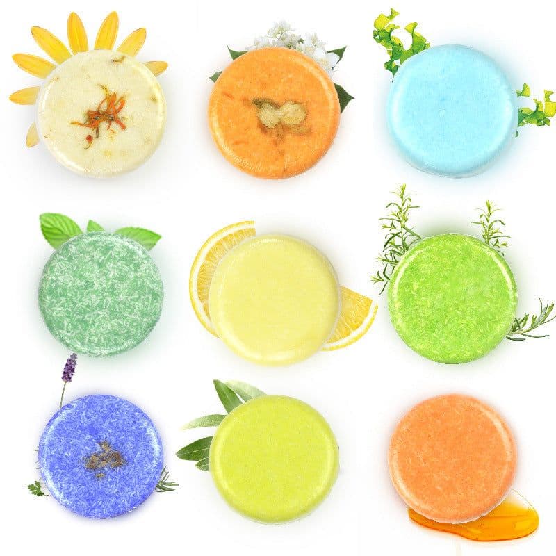 image-Transnational foreign trade ginger shampoo soap anti-dandruff refreshing handmade soap wholesale shampoo soap essential oil soap ginger soap oil control