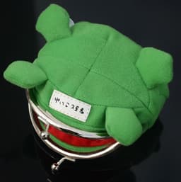 image-Naruto Frog Coin Purse Plush Wallet Green Toad Cartoon Unisex Kids