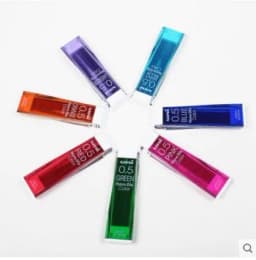 image-UNI Mitsubishi 0.5mm Nano Dia Colored Lead Refill