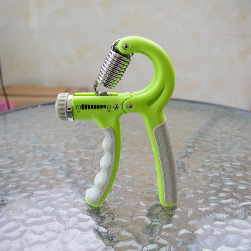 image-Factory direct supply R-type gripper with adjustable extension handle, rehabilitation training fitness equipment, household gripper