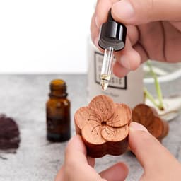 image-Wooden Essential Oil Aromatherapy Diffuser Wooden Diffuser Eco-Friendly Fragrance Diffused Wood Refreshing Sleep Aid For Home