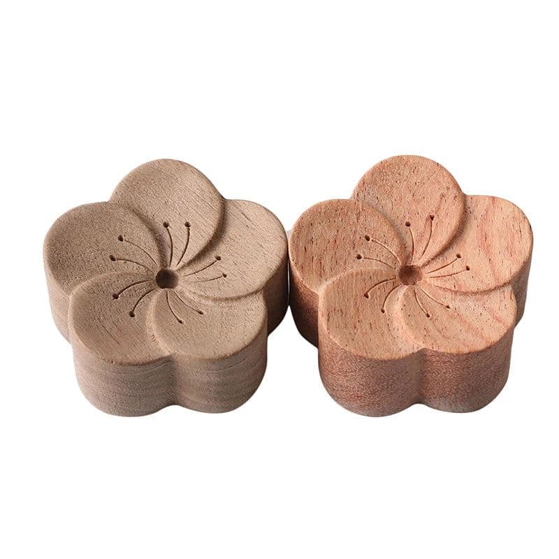 image-Wooden Essential Oil Aromatherapy Diffuser Wooden Diffuser Eco-Friendly Fragrance Diffused Wood Refreshing Sleep Aid For Home