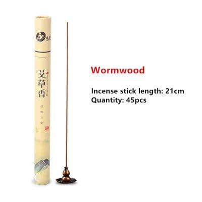 image-45pcs/box Natural Sandalwood Incense Meditation Purification Sleep Essential Home Buddhist Temple Home Decor 21CM